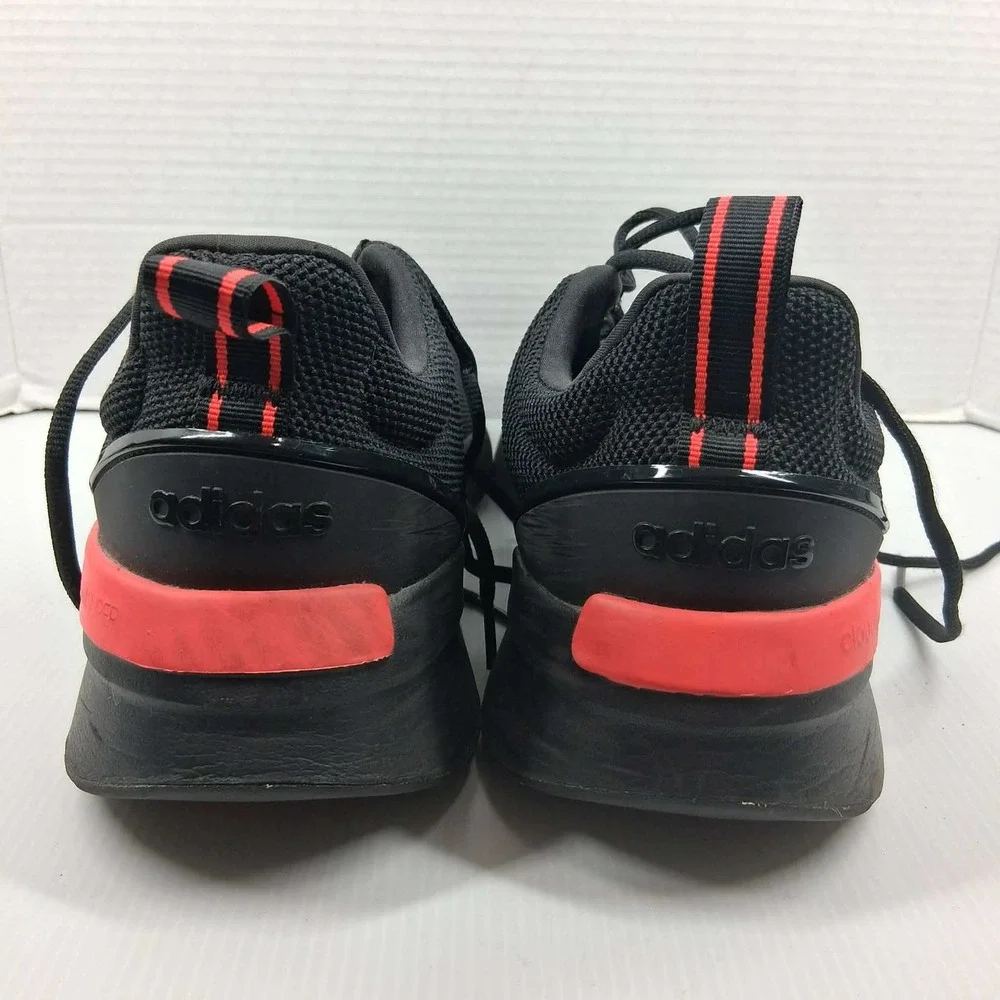 Adidas Racer TR21 Mens Running Shoes Black Solar Red GX0902 Size 13
